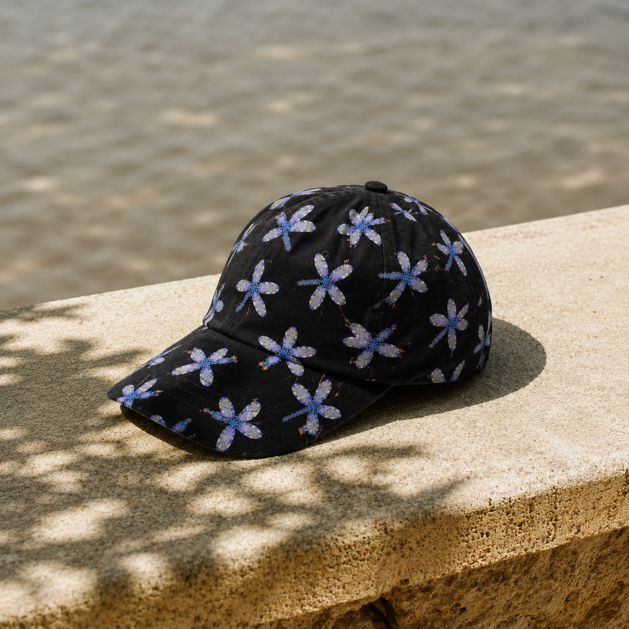 The "Dragonfly Dream" All-Over Print Cap