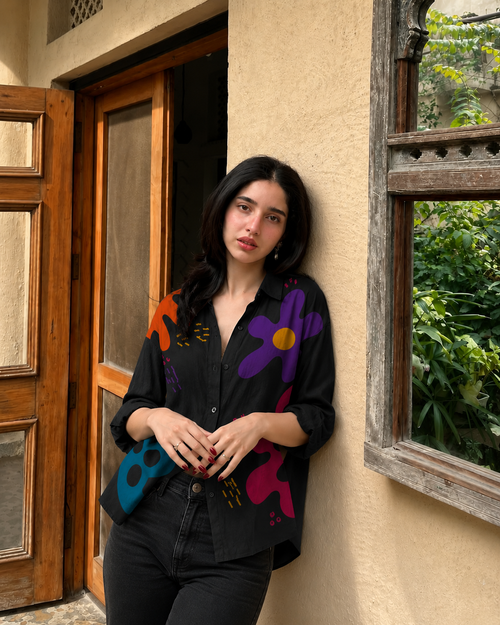 THE "POP ART FLORAL" SHIRT