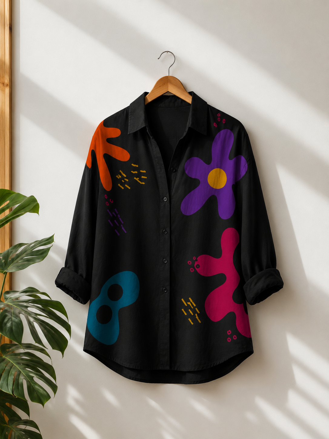 THE "POP ART FLORAL" SHIRT
