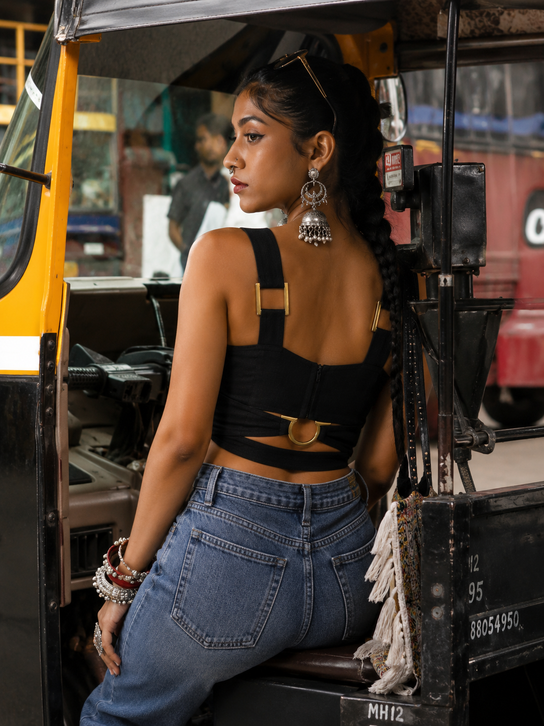 The Buckle Strap Crop Top