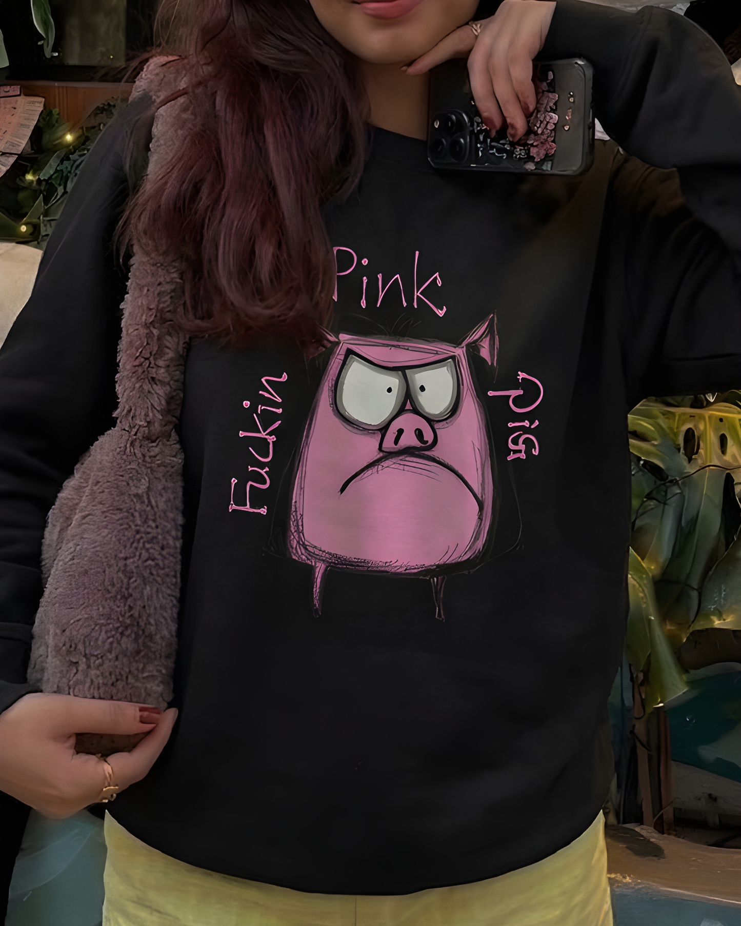 The “Pink Rage” Sweatshirt