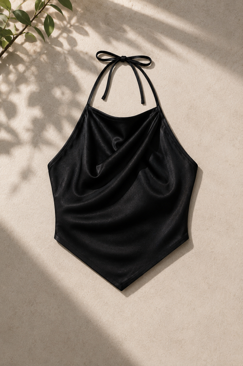 The Crossover Halter Top
