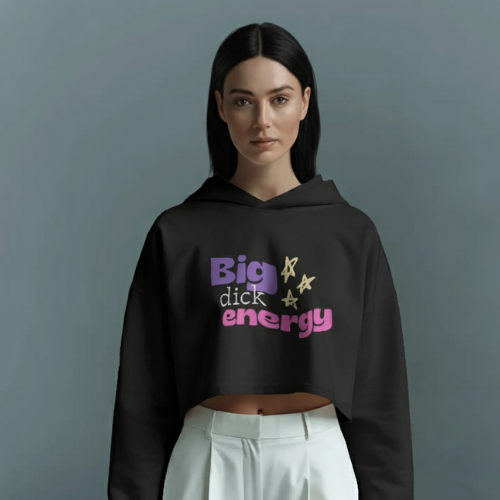 Big Energy Cropped Hoodie