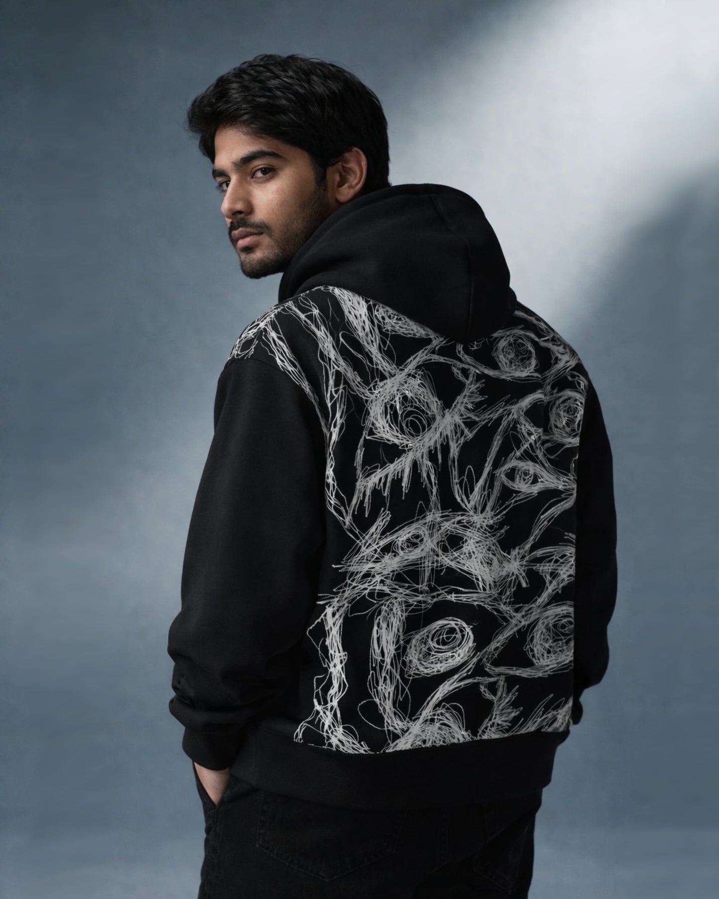 The "Main Character" Scribble Hoodie