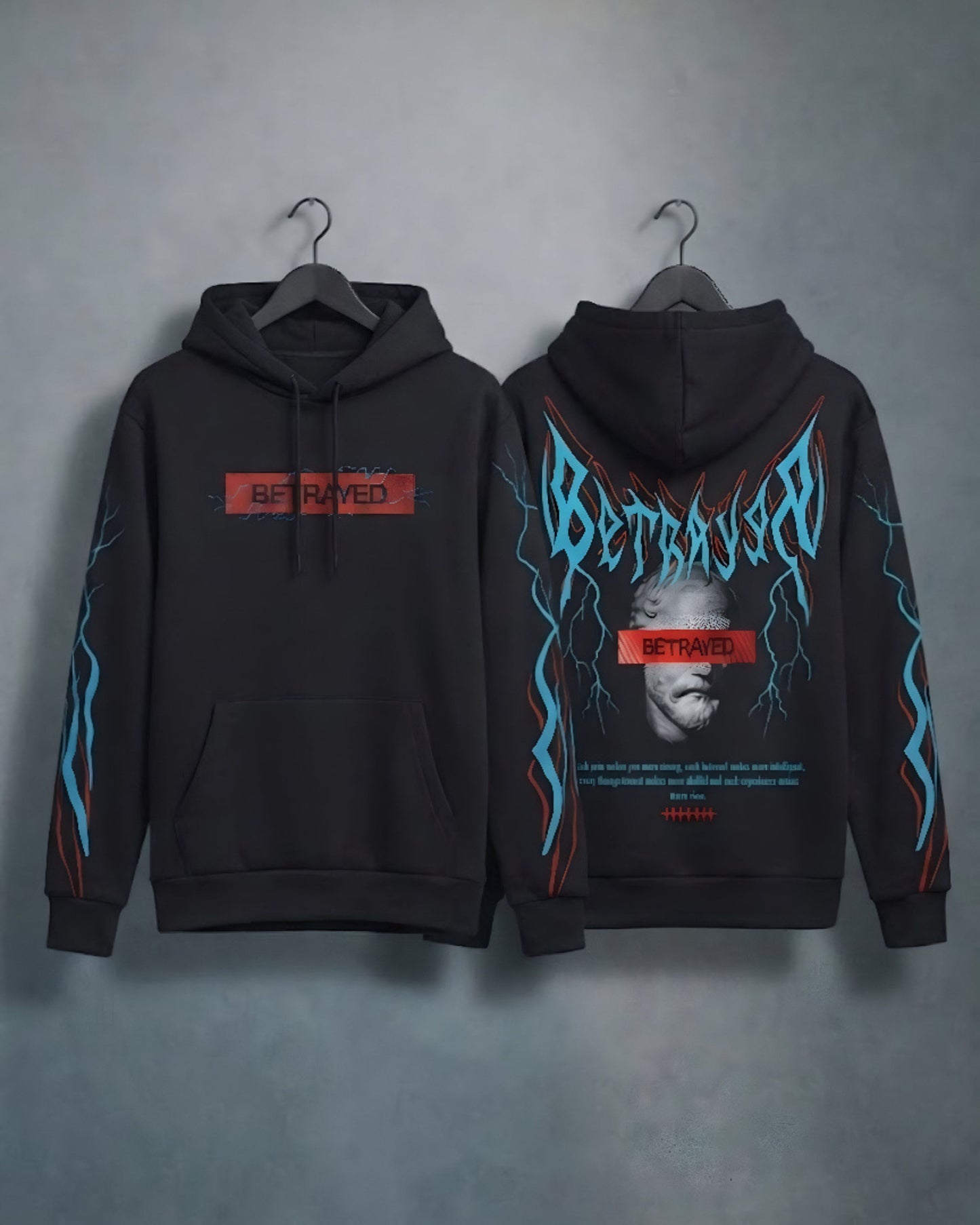 The "Censored Statue" Betrayal Hoodie