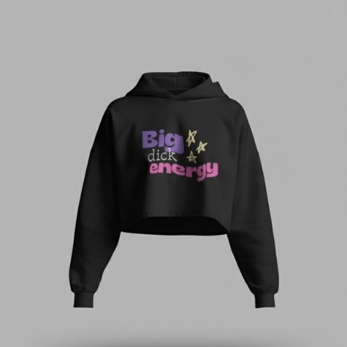 Big Energy Cropped Hoodie