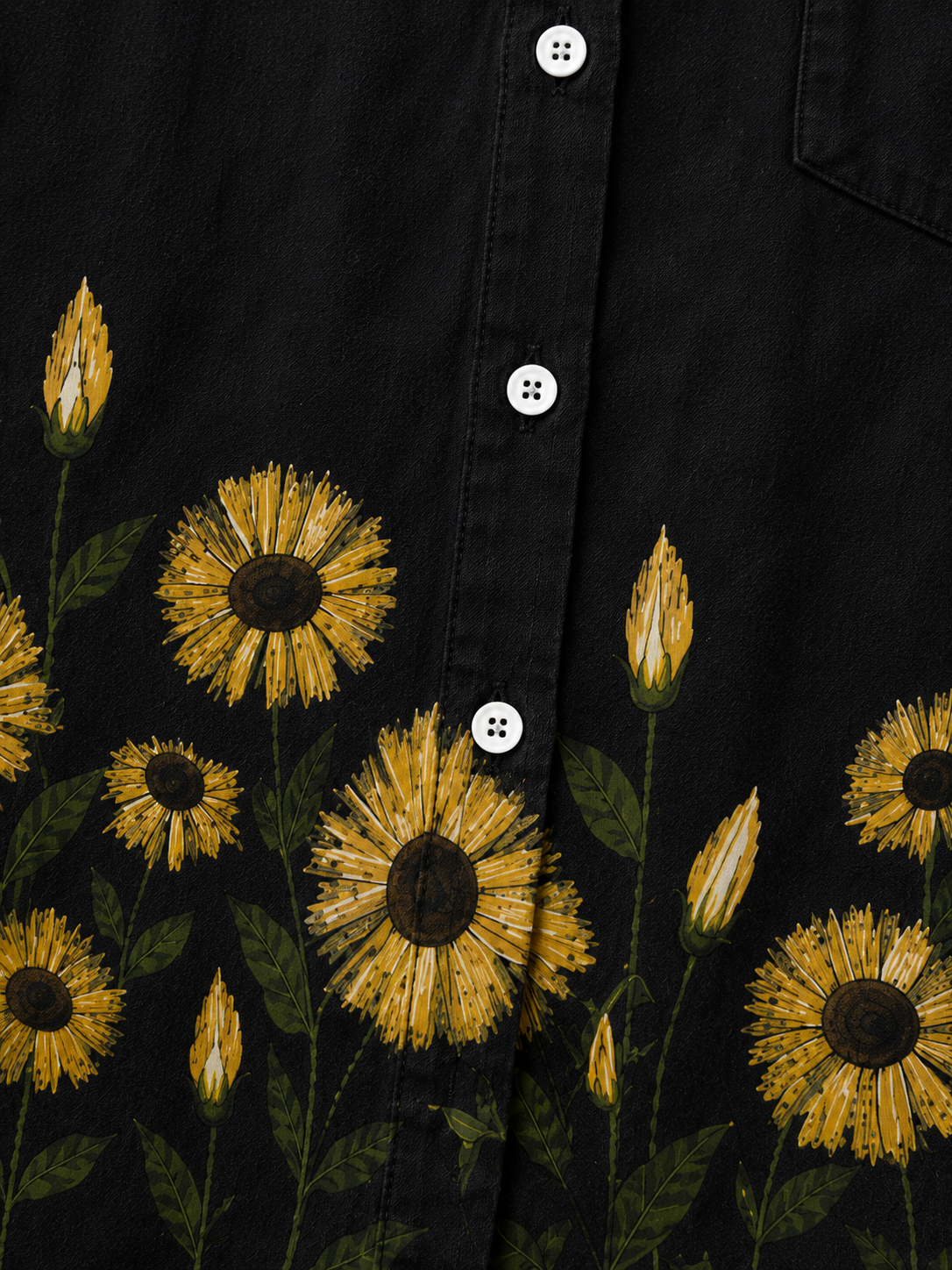 THE ''SUNFLOWER HEM'' SHIRT