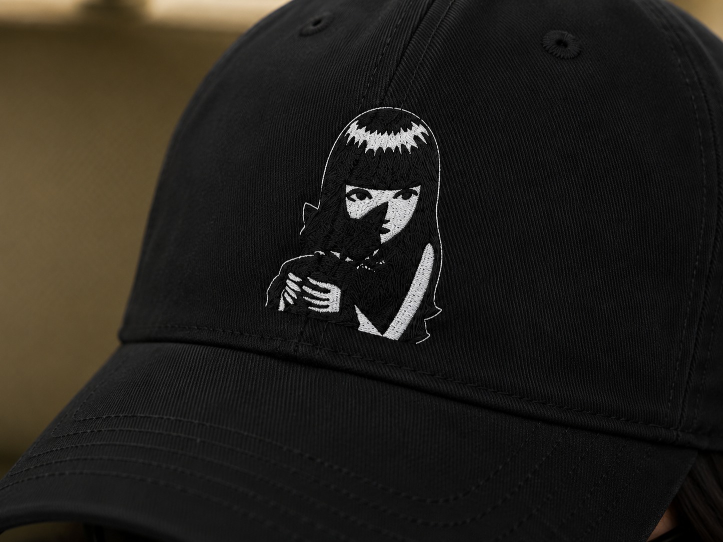 The "Mystery Girl" Embroidered Cap
