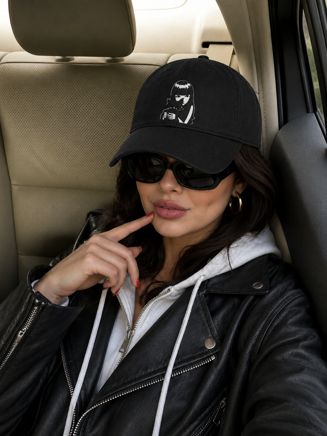 The "Mystery Girl" Embroidered Cap