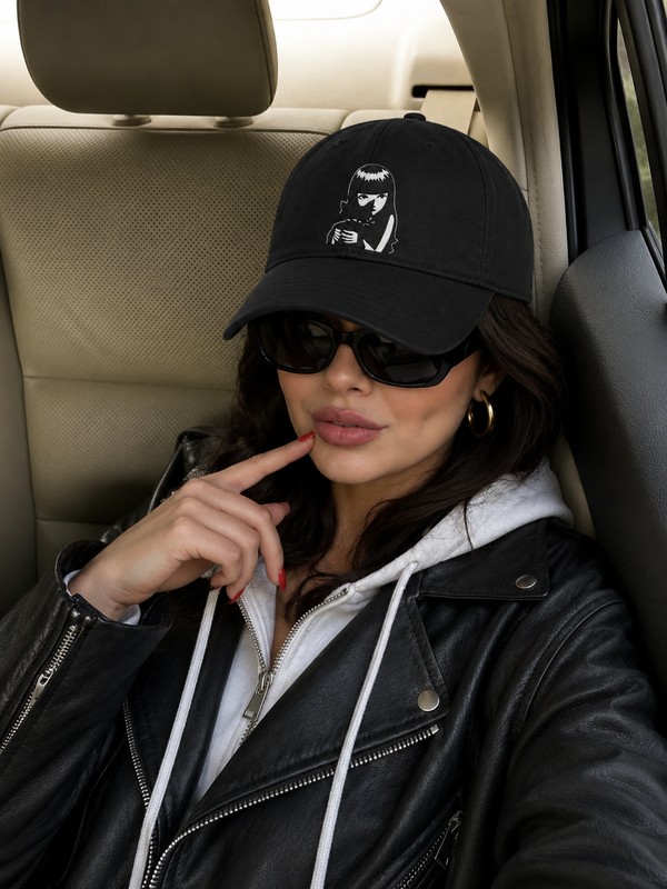 The "Mystery Girl" Embroidered Cap