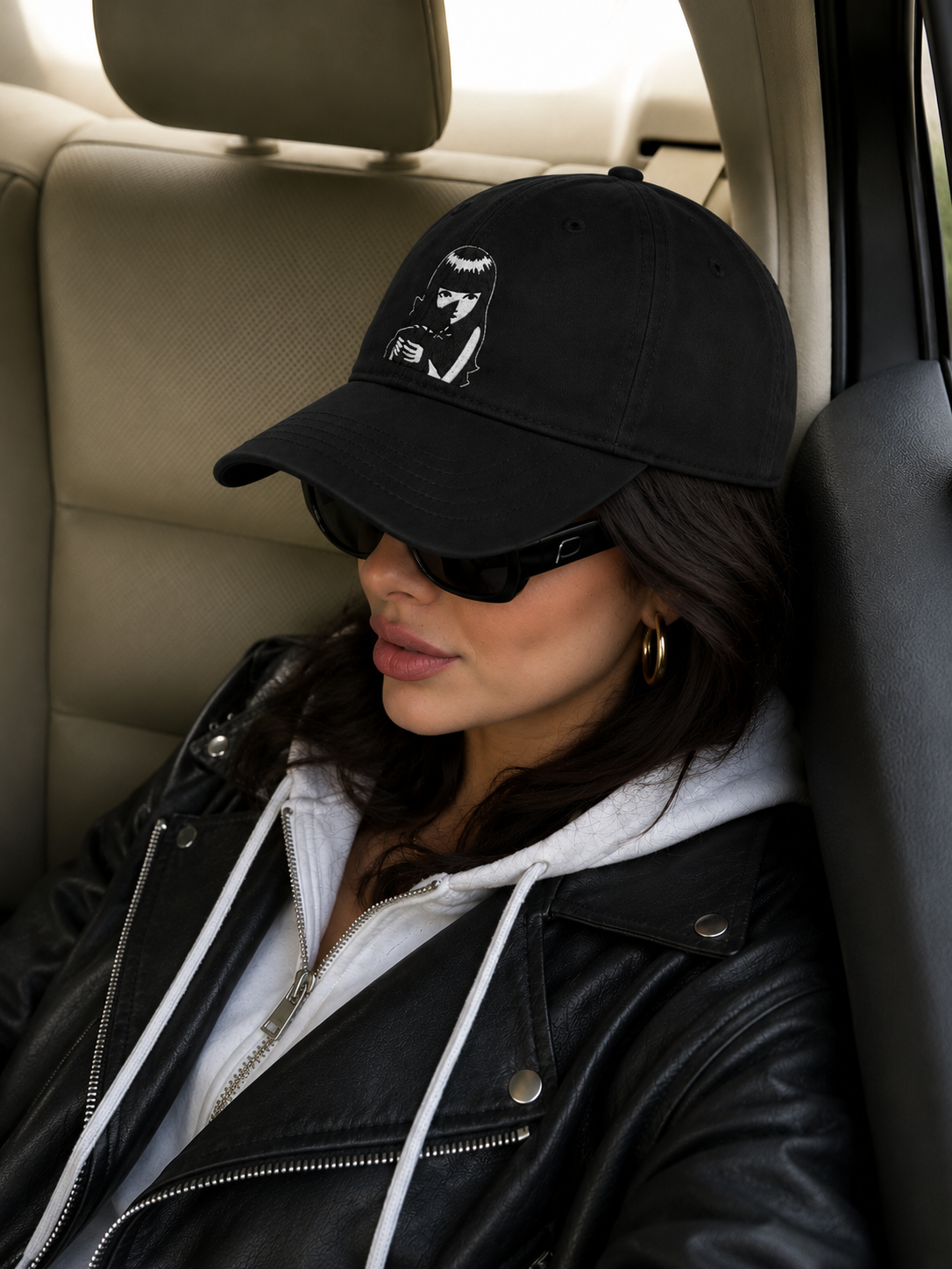The "Mystery Girl" Embroidered Cap
