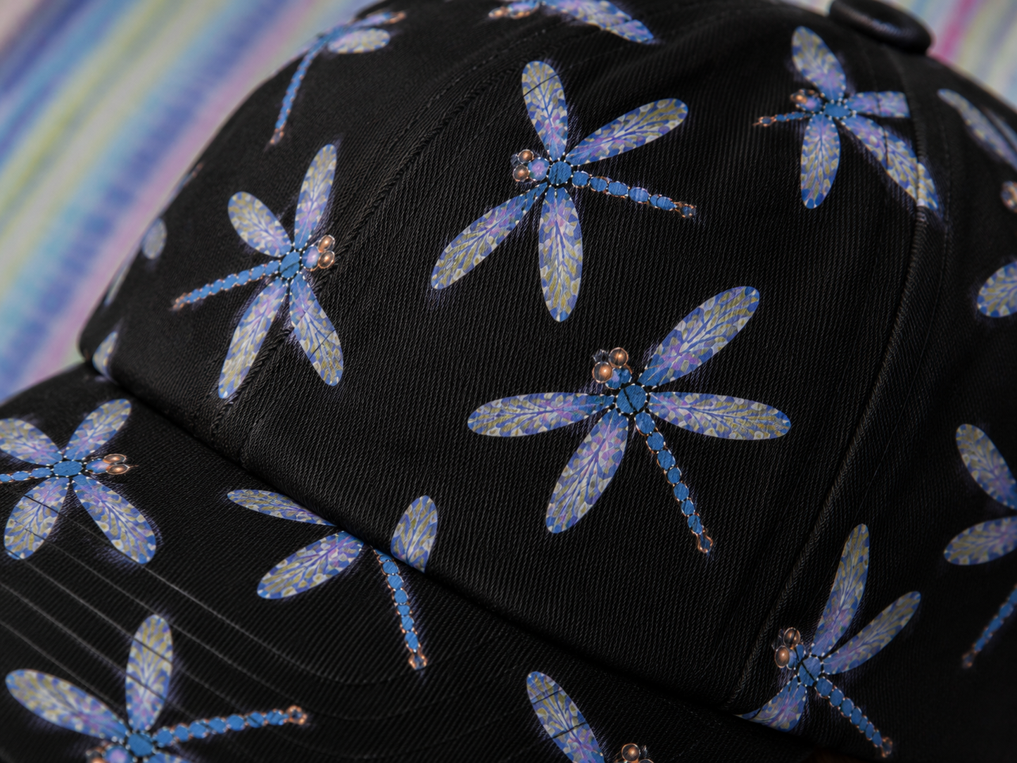 The "Dragonfly Dream" All-Over Print Cap