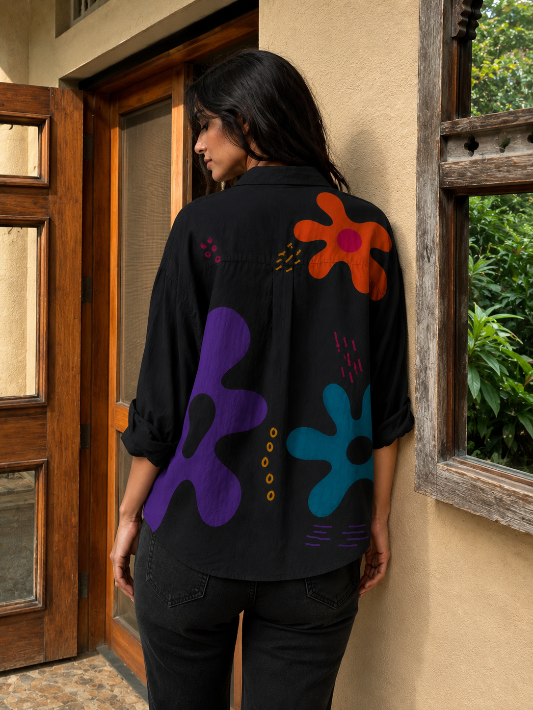 THE "POP ART FLORAL" SHIRT