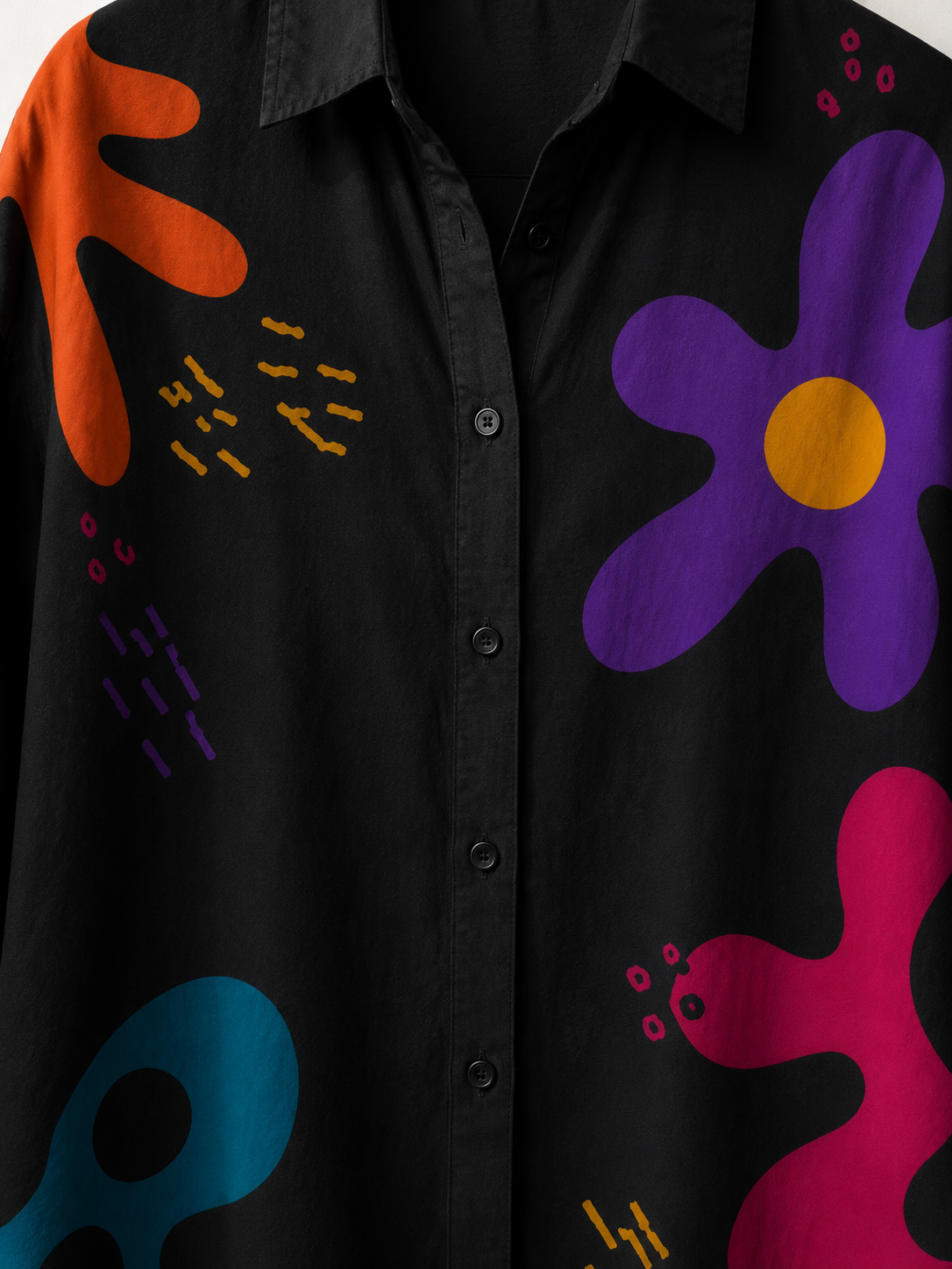 THE "POP ART FLORAL" SHIRT