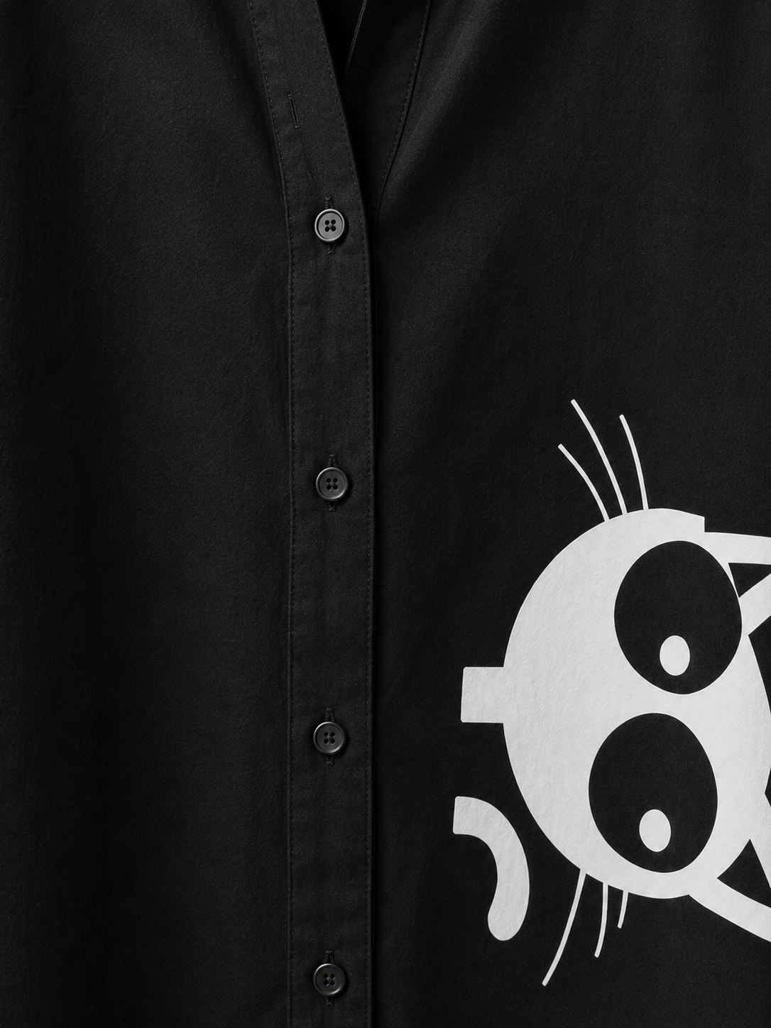 THE "CARTOON CAT" GRAPHIC SHIRT