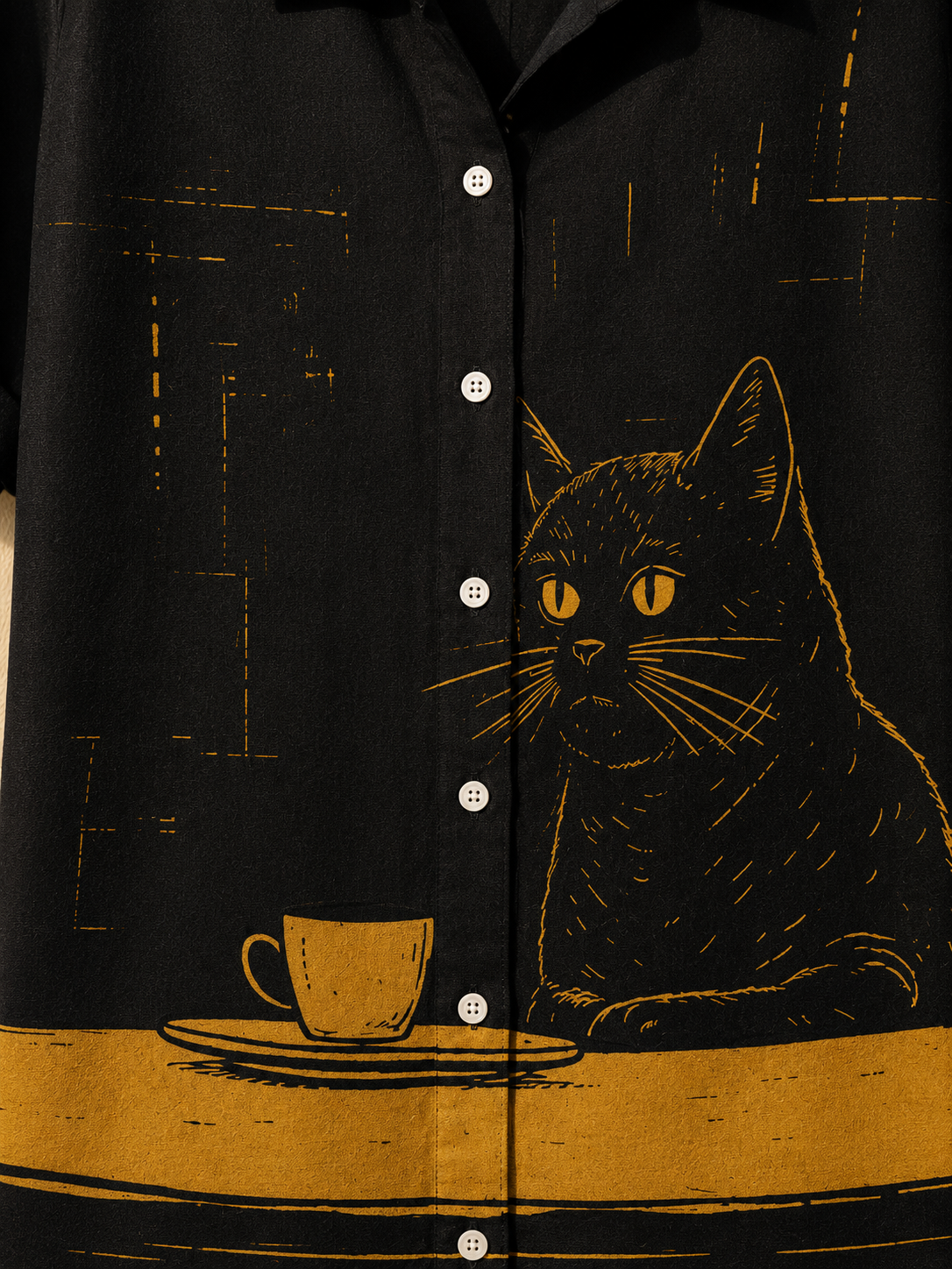 THE "BLACK CAT COFFEE" SHIRT