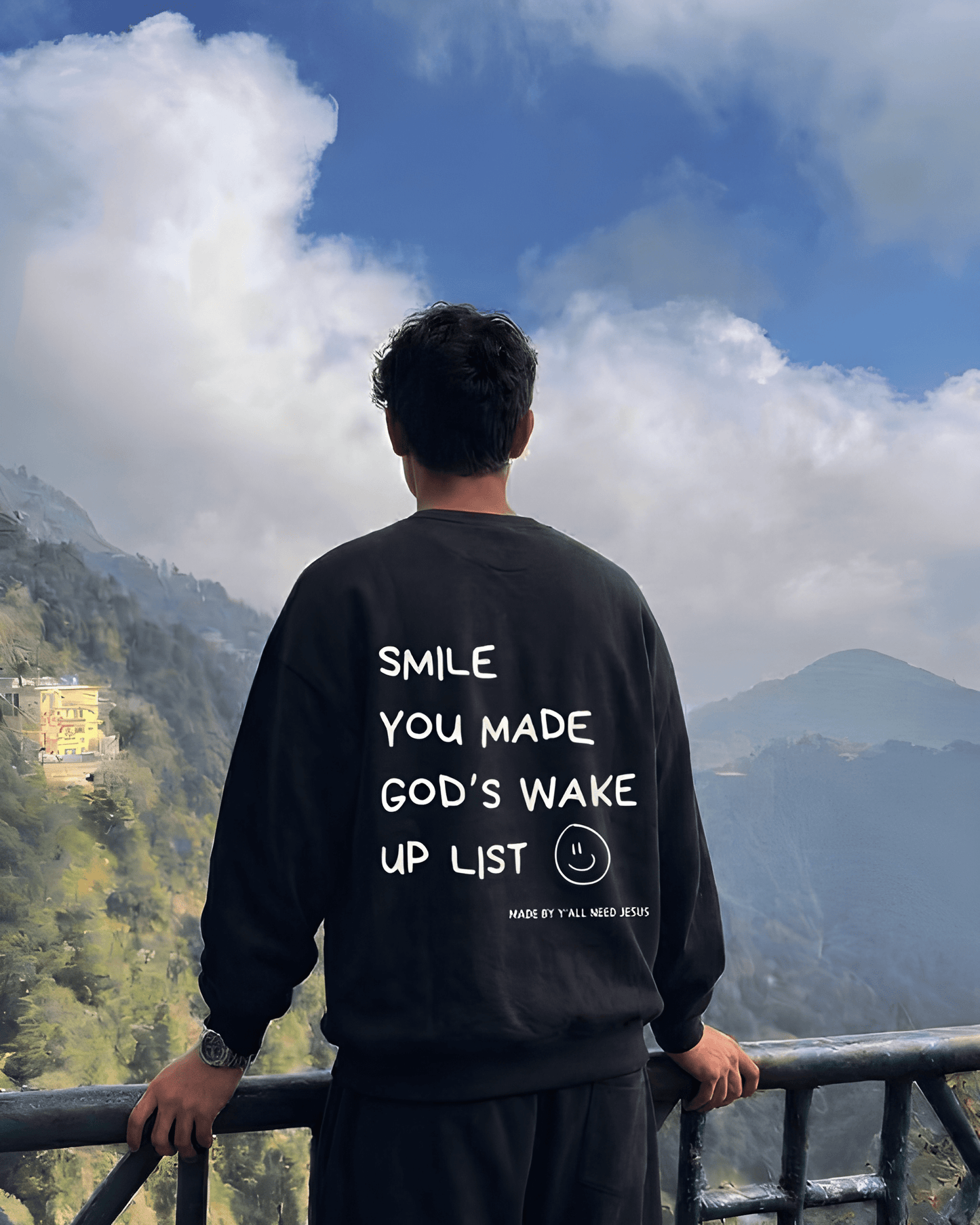 Y’all Need Jesus Printed Sweatshirt