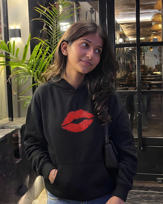 Kissed Oversized Hoodie