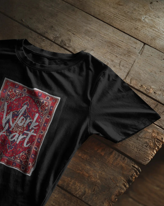 Framed in Threads: Work of Art Tee