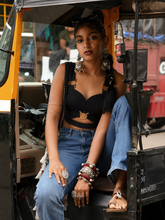 The Buckle Strap Crop Top
