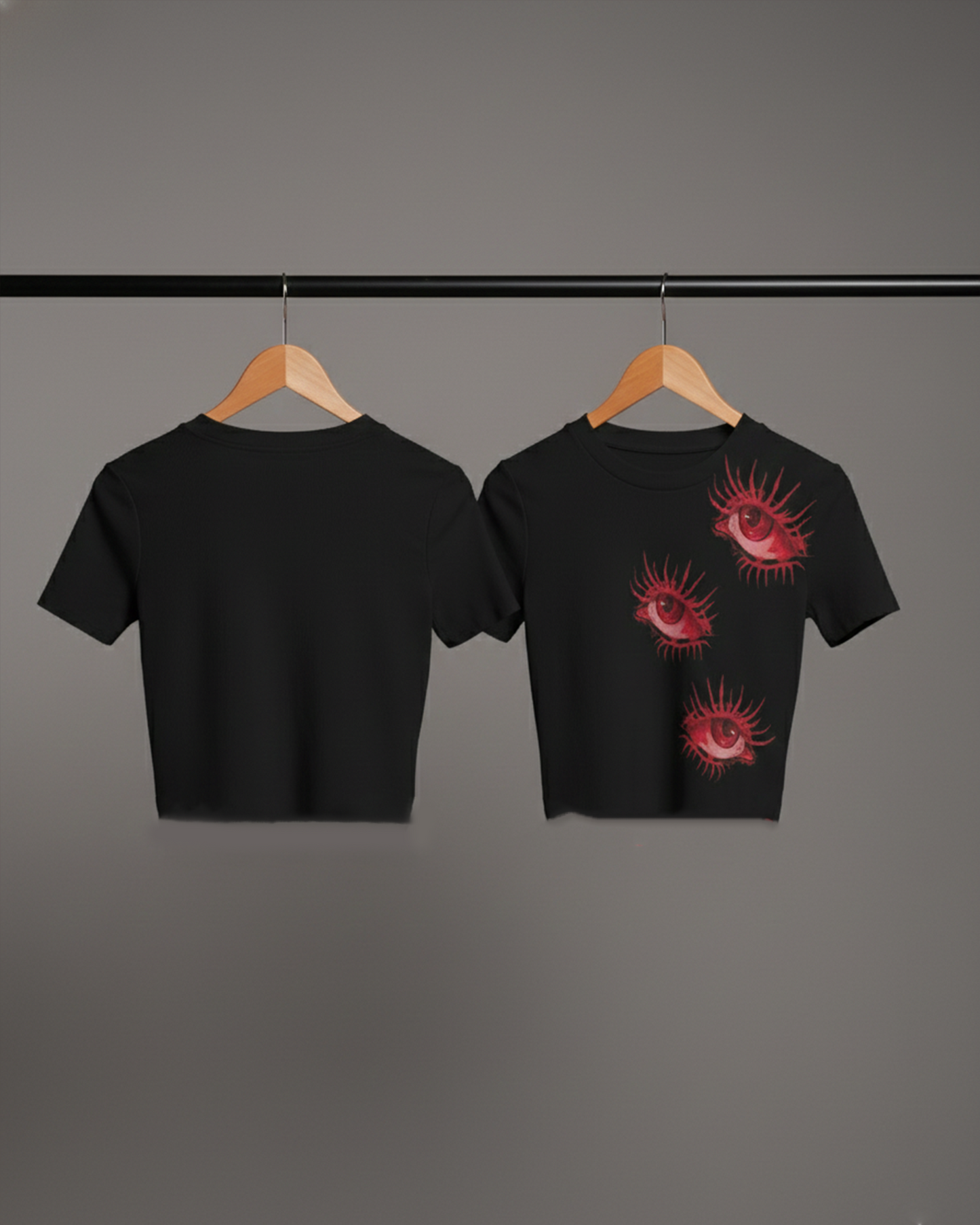 The “Unblinking” Crop Tee