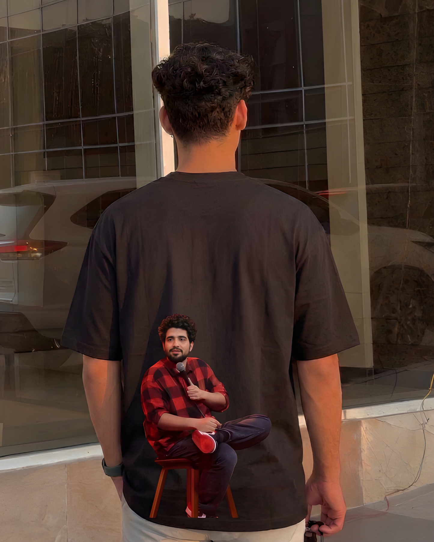The “The Monk Who Sold My Ferrari” Oversized Tee