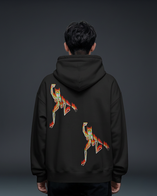 Neon Motion Unisex Oversized Hoodie