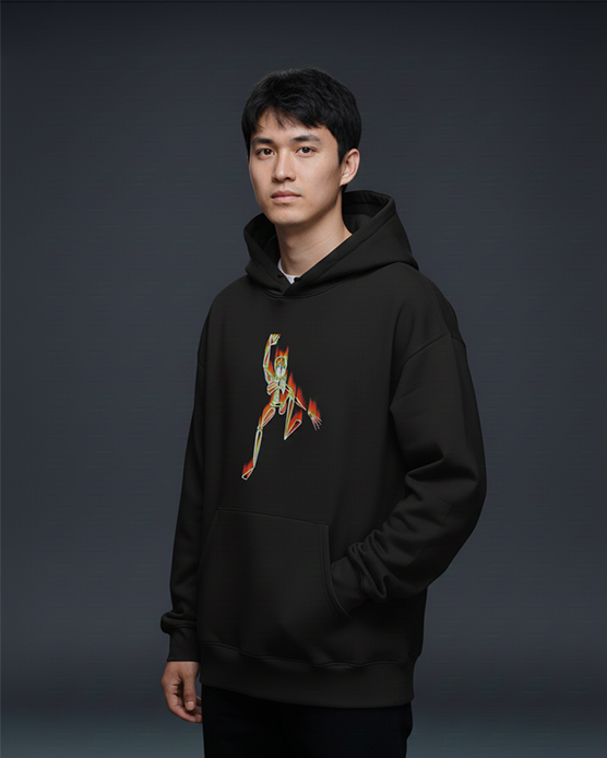 Neon Motion Unisex Oversized Hoodie