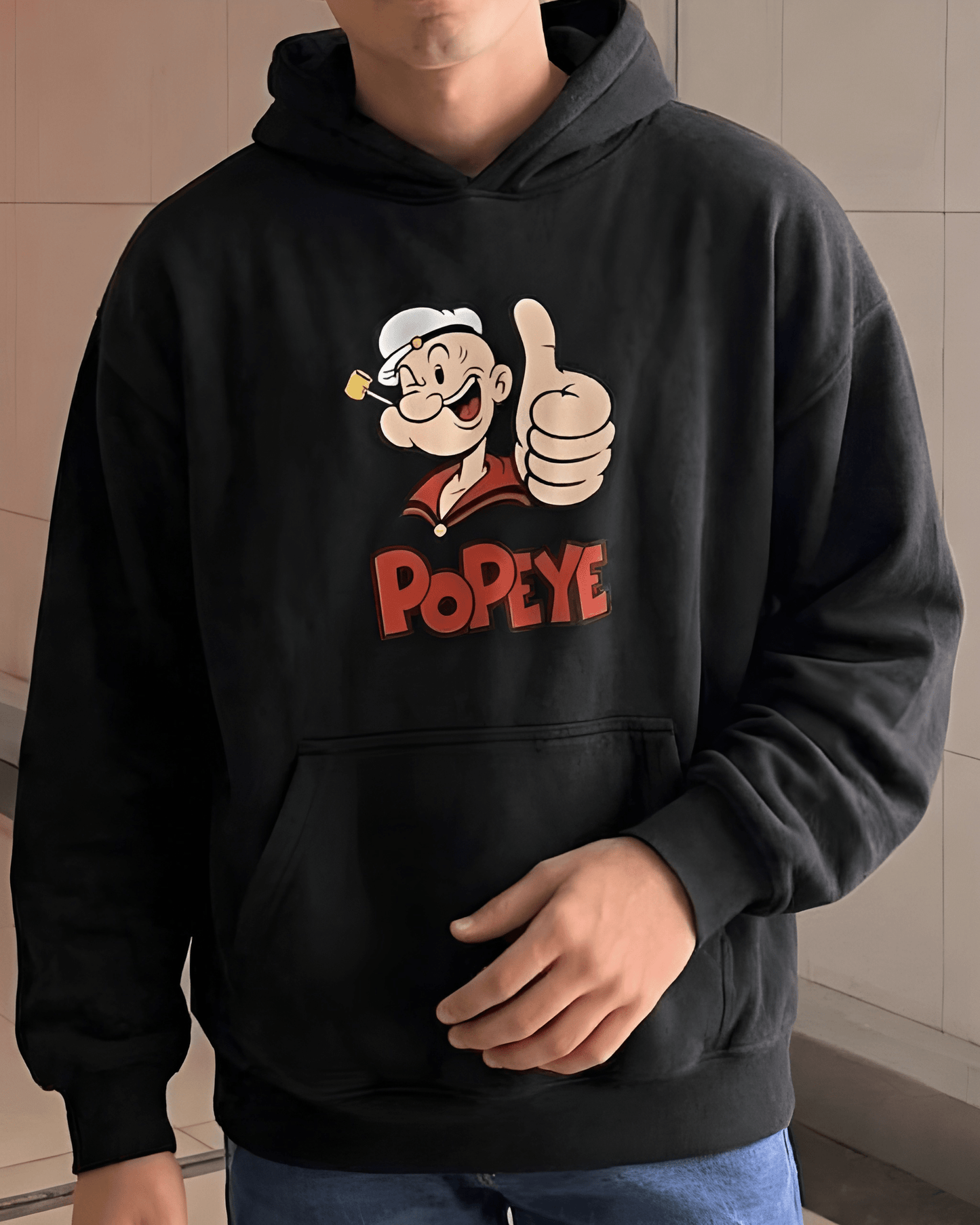 Popeye Classic Unisex Oversized Hoodie