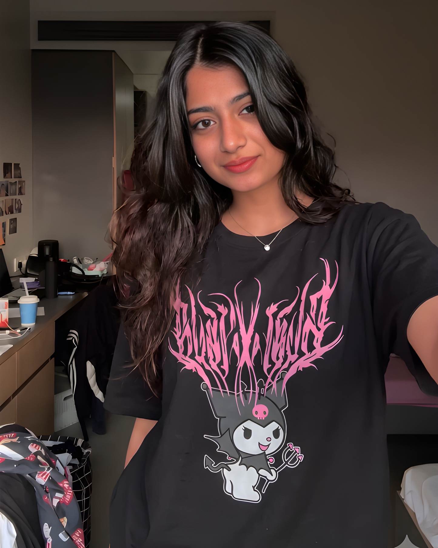 Dark Angel Kuromi Oversized T-Shirt