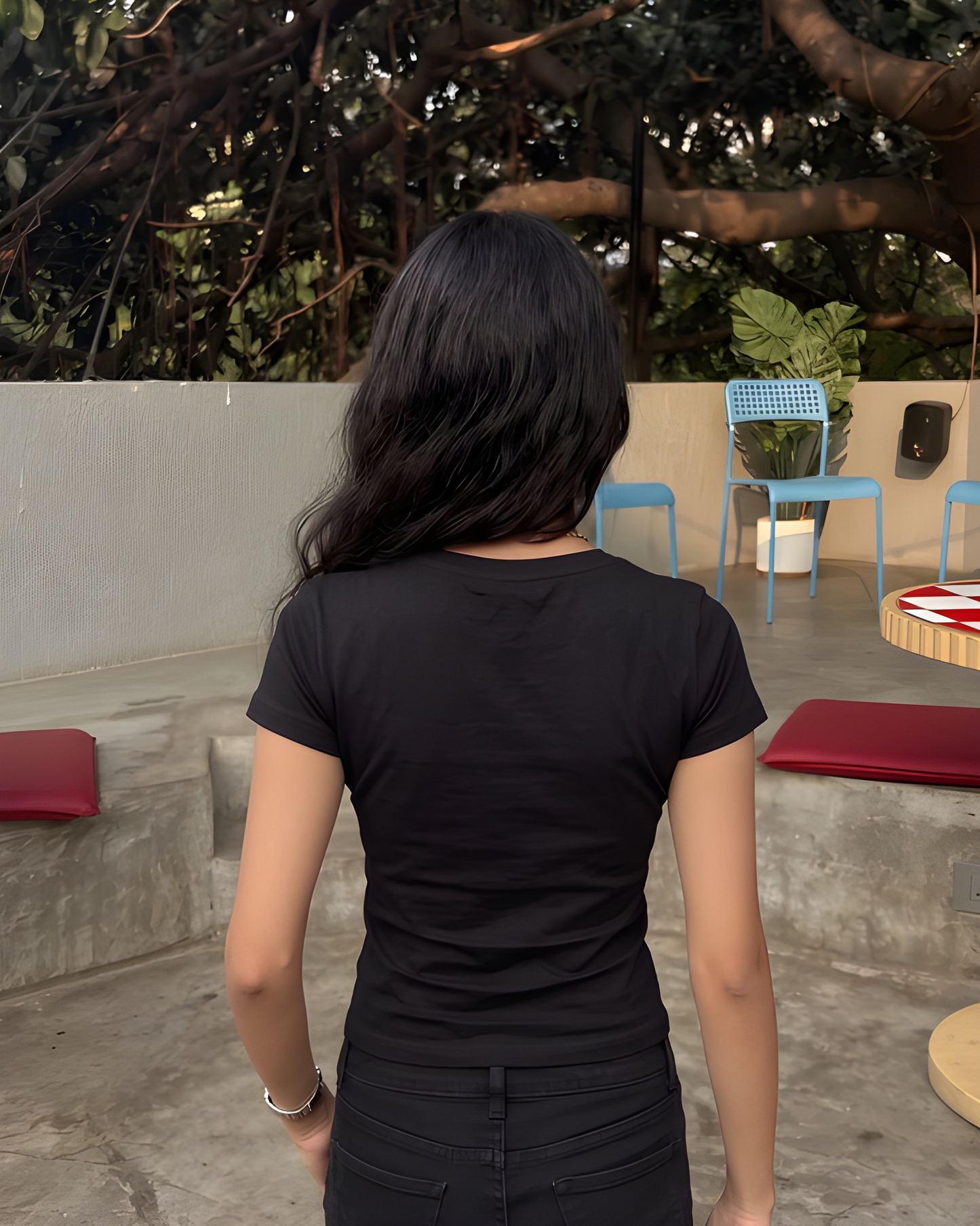 The Hibiscus Baby Tee