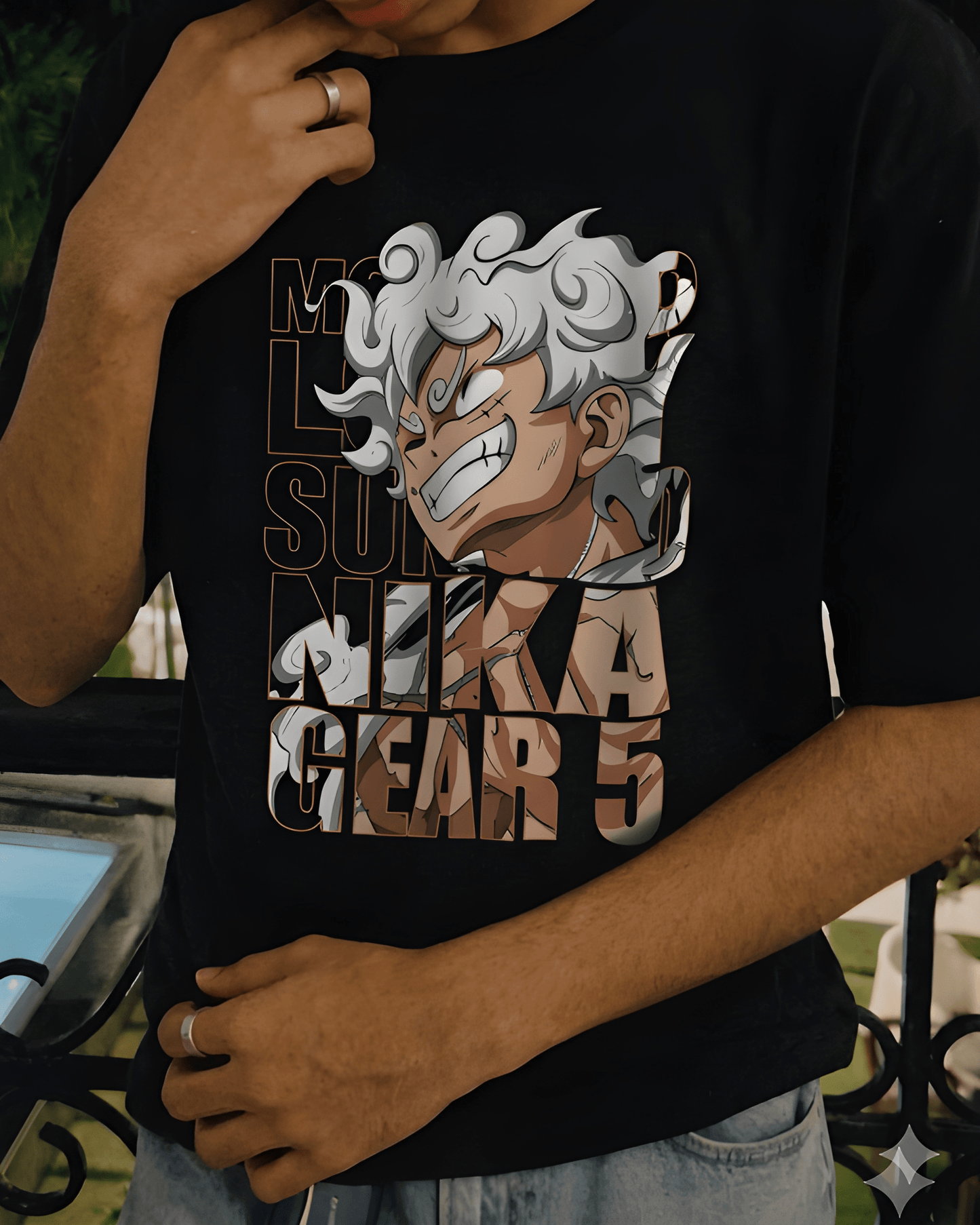 Gear 5 Awakening Nika Mode Baggy Anime Fit Anime