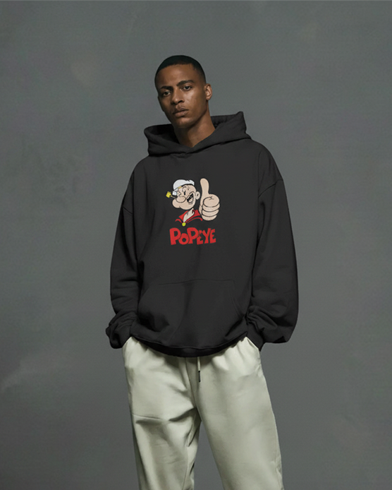 Popeye Classic Unisex Oversized Hoodie