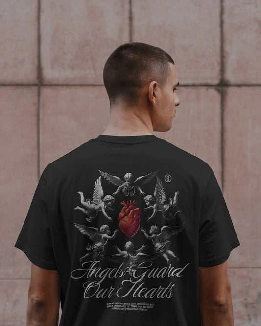 “Angels Guard Our Hearts” Premium Tee