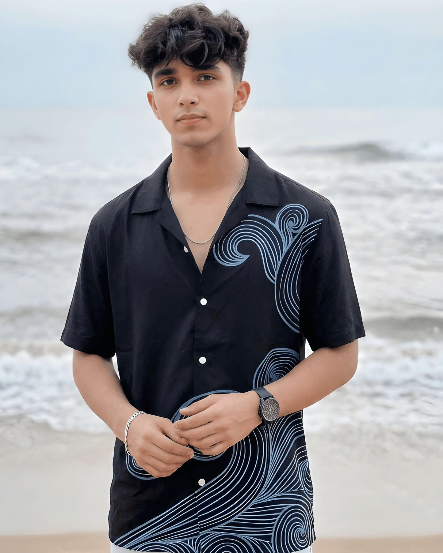 The “Blue Current” Shirt