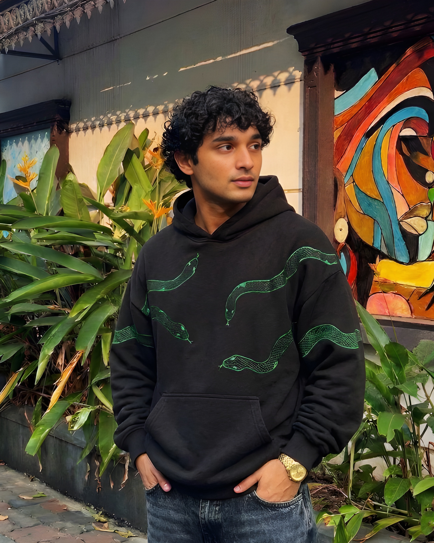 The "Medusa’s Knot" Snake Hoodie