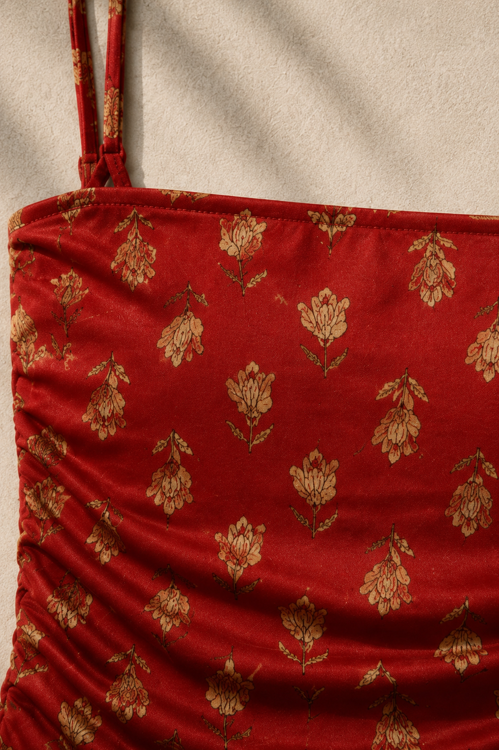 The Block Print Halter Top