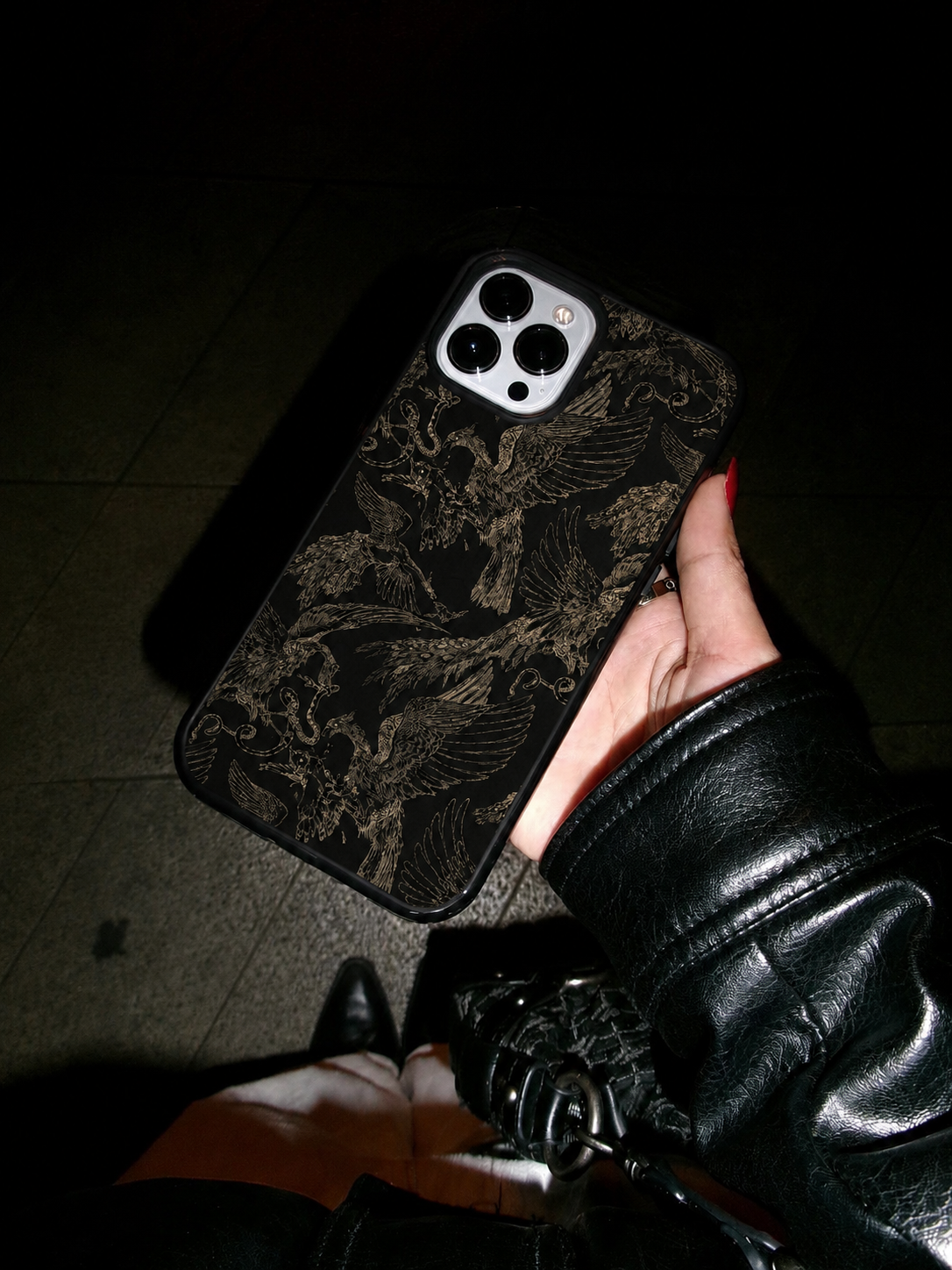 The "Eagle & Serpent" Dark Gothic Phone Case