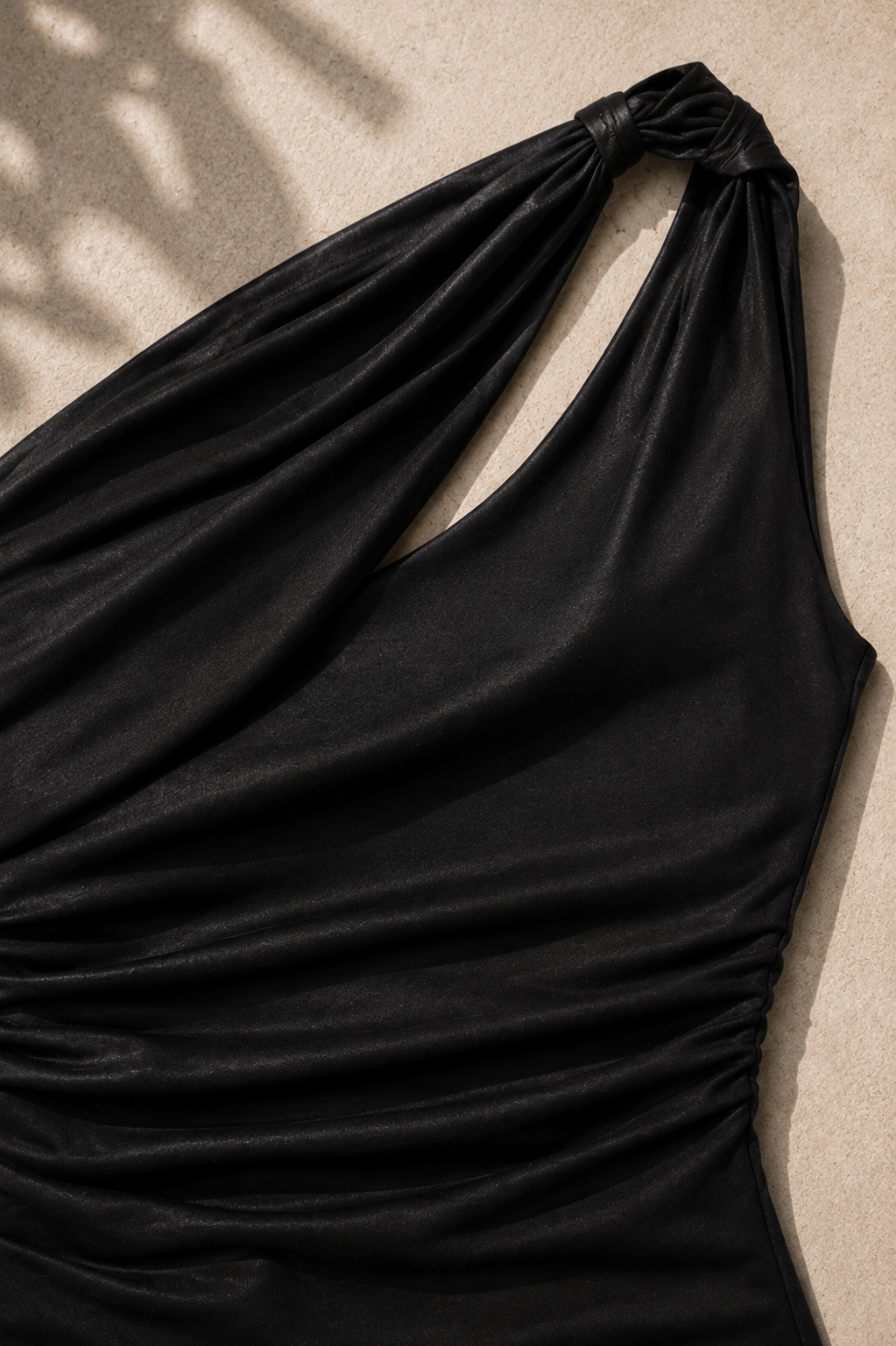 The Twist Knot One Shoulder Top