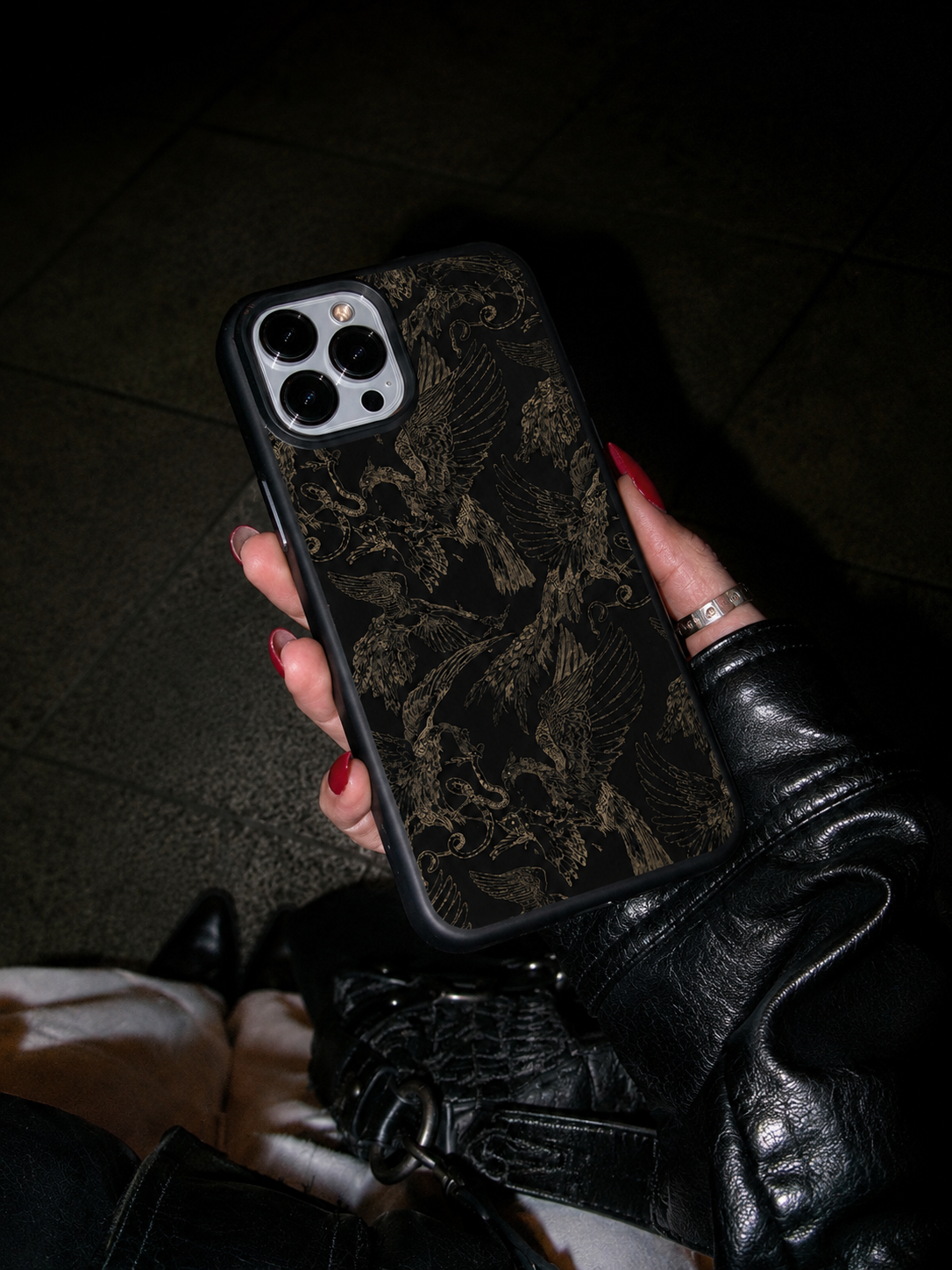 The "Eagle & Serpent" Dark Gothic Phone Case