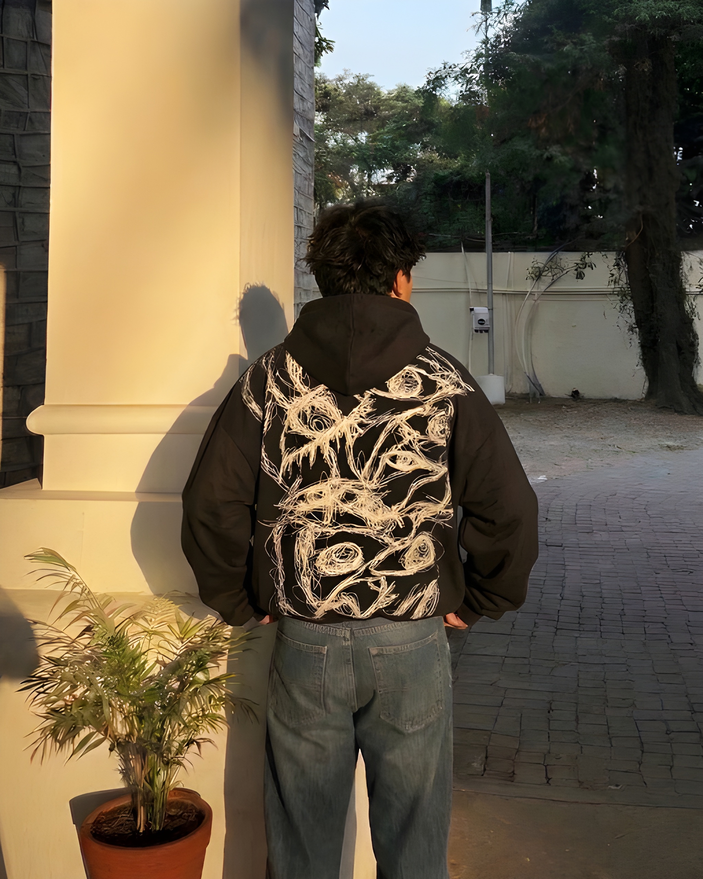 The "Main Character" Scribble Hoodie