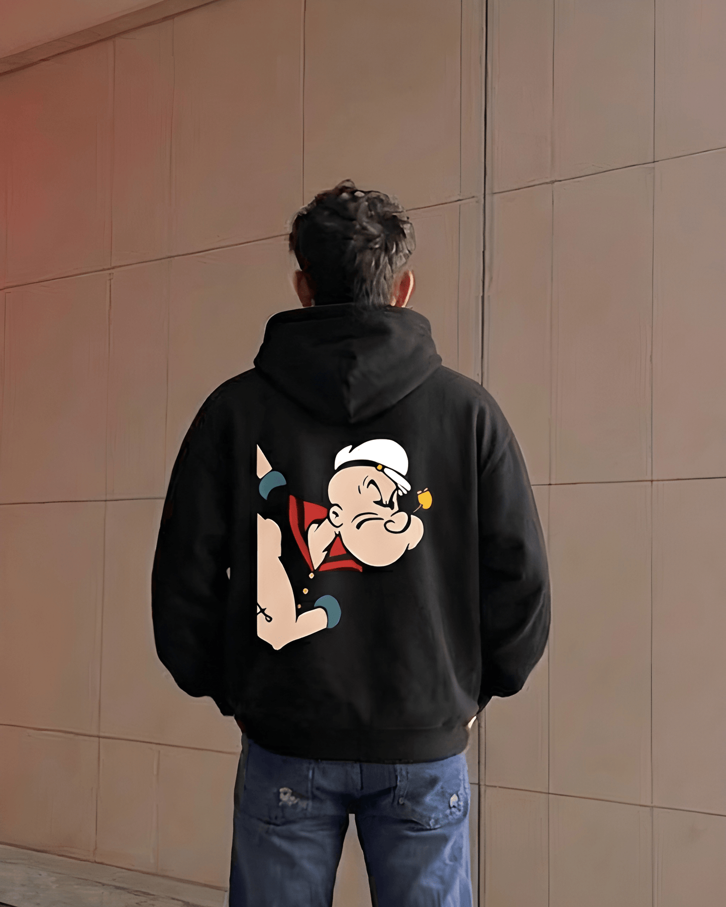 Popeye Classic Unisex Oversized Hoodie
