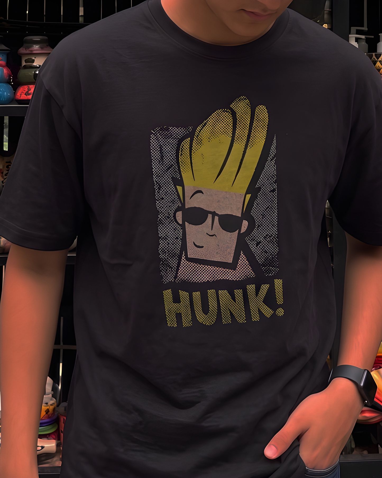 Johnny Bravo Oversized Tee