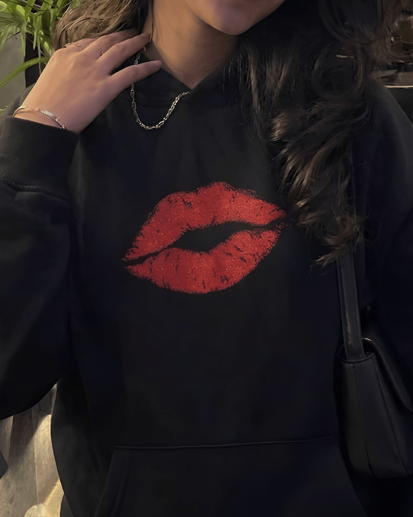 Kissed Oversized Hoodie