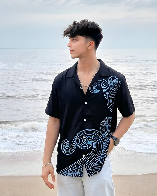 The “Blue Current” Shirt